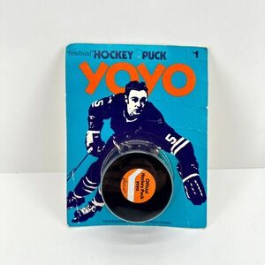 Vintage Festival Hockey Puck Yo-Yo Official Professional Model 1972 New NIP 70's